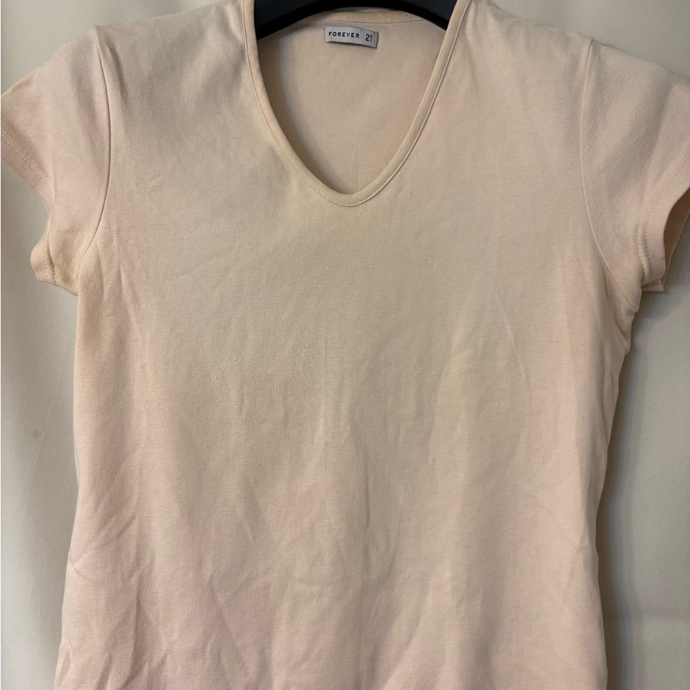 Forever 21 Pink Short Sleeve T-Shirt